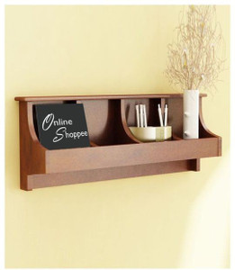 Onlineshoppee Wall Decor Wall Shelf Rack/Bracket Wooden Wall Shelf