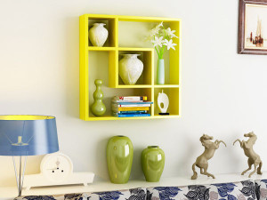 Decorhand Wooden Wall Shelf