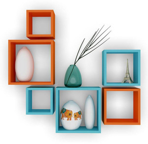Artesia Wooden Wall Shelf