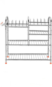 Royal Sapphire Stainless Steel Wall Shelf