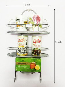 Sterling Stainless Steel Wall Shelf