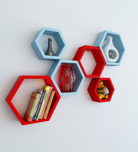 Artesia Wooden Wall Shelf