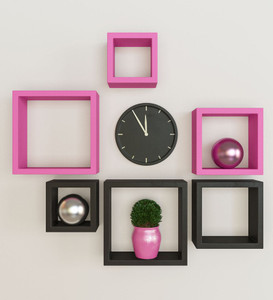 Artesia Wooden Wall Shelf