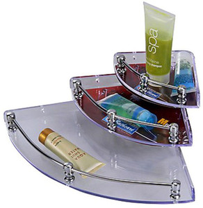 Ripples Plastic Wall Shelf