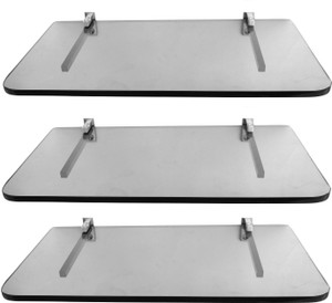 SDG Glass, Brass Wall Shelf