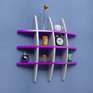 DriftingWood Globe Shape Wooden Wall Shelf