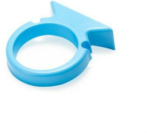 Shrih Bathroom Mounted Hair Dryer Holder Plastic Wall Shelf