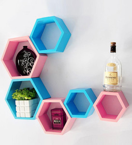 Decorhand Wooden Wall Shelf