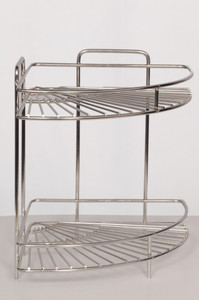 KCL Corner-SS Stainless Steel Wall Shelf