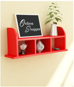 Onlineshoppee Wooden Wall Shelves/Rack Wooden Wall Shelf