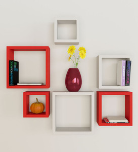 Decorhand Wooden Wall Shelf