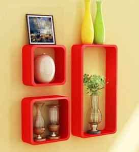 Artesia Wooden Wall Shelf