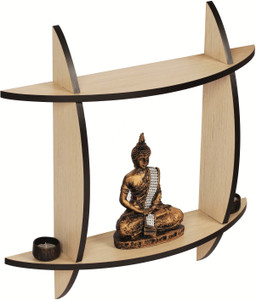 Bluewud Wall Shelf Alexio MDF Wall Shelf
