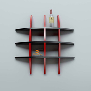 DriftingWood Globe Shape Wooden Wall Shelf
