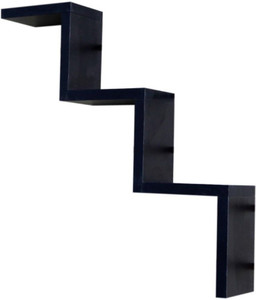 ENCORE DECOR W Shape MDF Wall Shelf