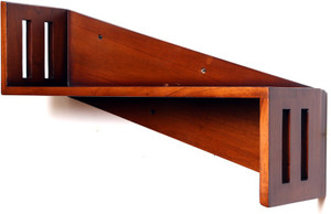 Curve Wooden Wall Shelf