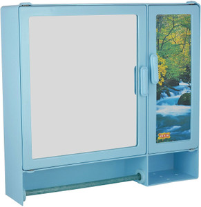 Zoom Zoom Butterfly Rod Plastic Mirror Storage Chest (40.6 cm x 10.2 cm x 43.2 cm,... Plastic Wall Shelf