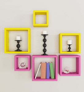 Artesia Wooden Wall Shelf