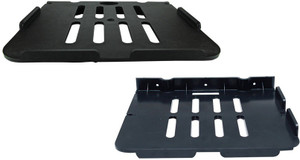 Royal Indian Craft (Pack of 5) Set Top Box Stand Plastic Wall Shelf
