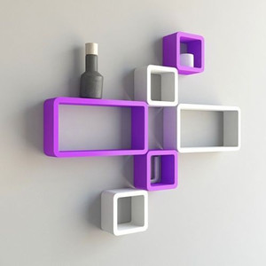 Usha Furniture Wooden Wall Shelf