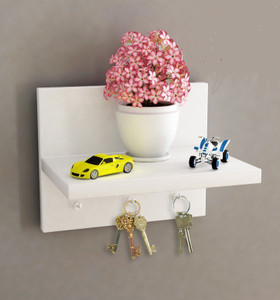 Being Nawab Elite Key Hanger Wooden Wall Shelf