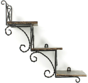 Onlineshoppee Wooden Wall Shelf