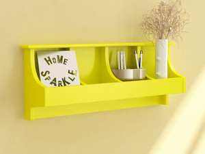 Home Sparkle Pocket MDF Wall Shelf