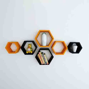 Usha Furniture Wooden Wall Shelf