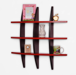 Onlineshoppee Big Tier MDF Wall Shelf