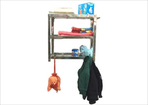 Bharat SR18X18 Stainless Steel Wall Shelf