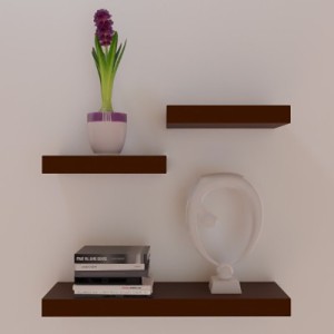 Usha Furniture Wooden Wall Shelf