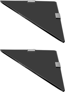 SDG Glass, Brass Wall Shelf