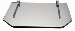 SDG Glass, Brass Wall Shelf