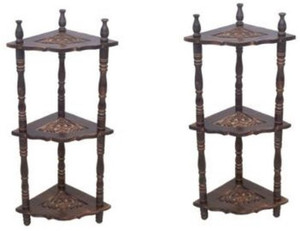 Onlineshoppee Wooden Wall Shelf