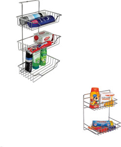 Leaves Bathroom Rack And Detergent Rack Combo Stainless Steel Wall Shelf Stainless Steel Wall Shelf