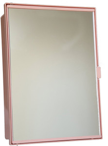 Zoom Zoom Champion Cabinet Plastic Mirror Storage Chest (26.5cm x 11.5cm x 38.2cm, Blue, Z122CB-BLU-10.54.515) (PINK) Plastic Wall Shelf