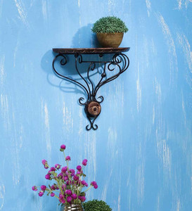 Onlineshoppee Wooden Wall Shelf