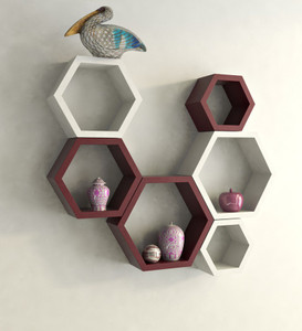 Decorhand Wooden Wall Shelf