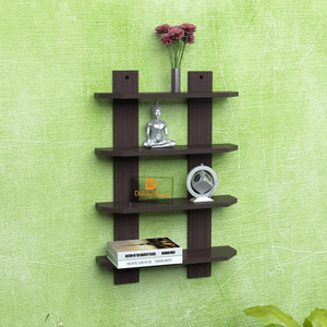 DriftingWood Ladder Shape Wooden Wall Shelf