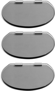 SDG Glass, Brass Wall Shelf