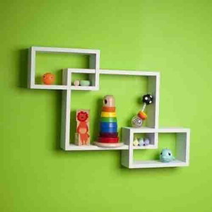 Usha Furniture Wooden Wall Shelf