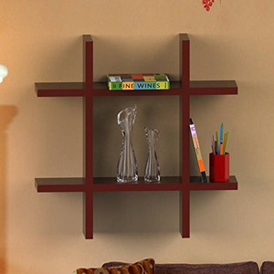 Onlineshoppee Plus MDF Wall Shelf