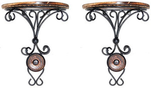 Acme Production Iron Wall Shelf