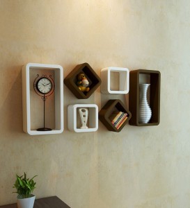 Decorhand Wooden Wall Shelf