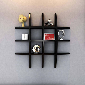 Onlineshoppee Big Tier MDF Wall Shelf