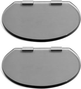 SDG Glass, Brass Wall Shelf