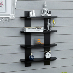 DriftingWood Ladder Shape Wooden Wall Shelf