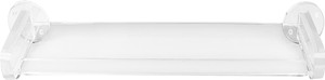 Admire 15'' Bracket Shelf Acrylic Wall Shelf