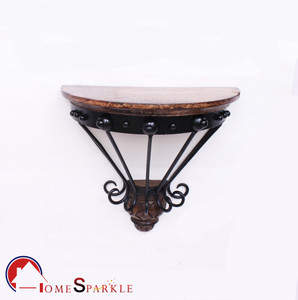 Home Sparkle Wooden Wall Shelf