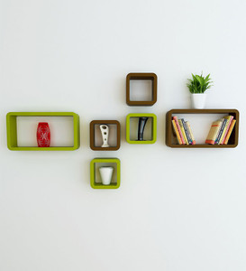 Decorhand Wooden Wall Shelf